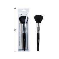 Women Makeup Loose Powder Container And Brush Single Packed Face Powder Brush